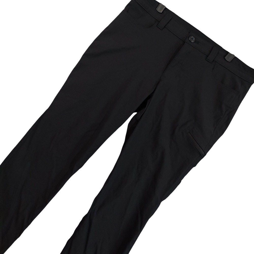 Eddie Bauer Guide Pro Pants Women 12 Black Hiking Outdoor Stretch Cargo